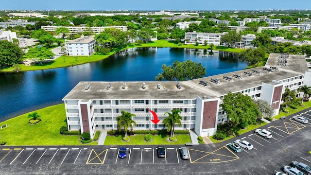 1116 Cambridge E Unit E, Deerfield Beach, FL 33442 - bird's eye view of a nearby body of water