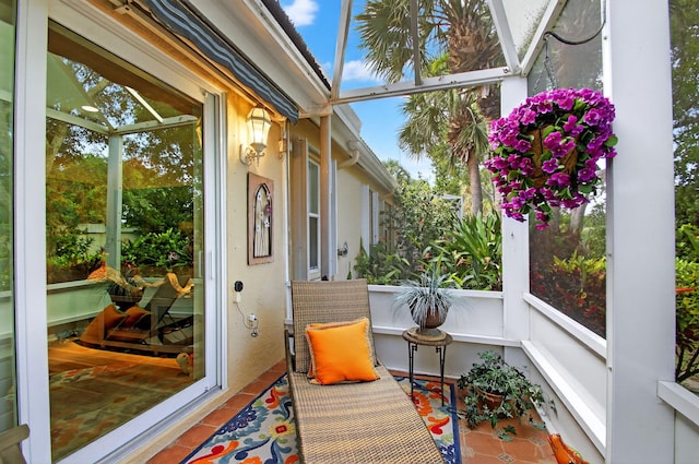 12562 Crystal Pointe Dr Unit B, Boynton Beach, FL 33437 - view of sunroom / solarium