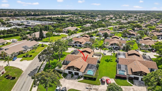 9844 Boca Gardens Cir N Unit D, Boca Raton, FL 33496 - aerial view of residential area