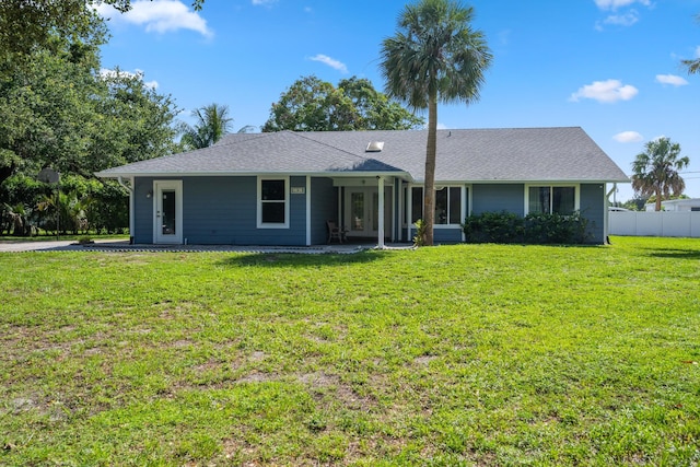 11038 Monet Ln, Palm Beach Gardens, FL 33410 - view of ranch-style home