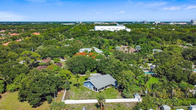 11038 Monet Ln, Palm Beach Gardens, FL 33410 - bird's eye view of a heavily wooded area