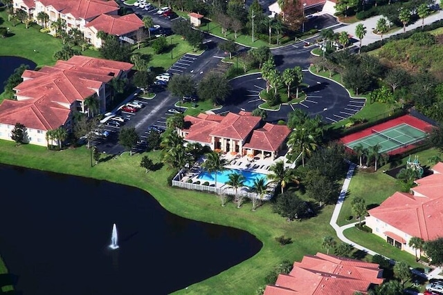 261 SW Palm Dr Unit 205, Port Saint Lucie, FL 34986 - aerial view of a large body of water and a pool area