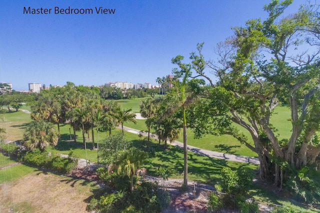 300 E Royal Palm Rd Unit 42B, Boca Raton, FL 33432 - view of property's community featuring a yard and view of golf course