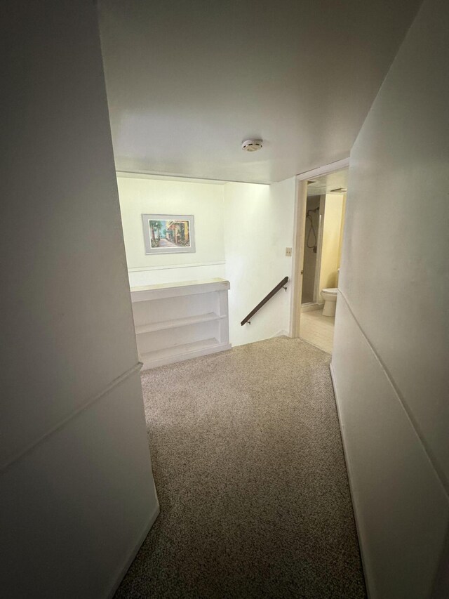 4348 Hazel Ave Unit B, Palm Beach Gardens, FL 33410 - hall featuring an upstairs landing and carpet