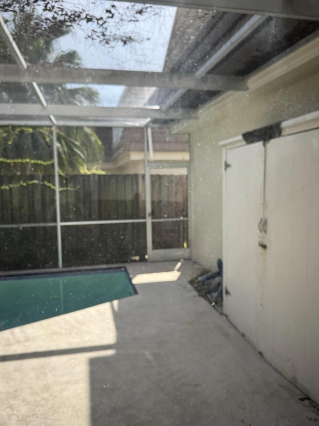 4348 Hazel Ave Unit B, Palm Beach Gardens, FL 33410 - view of unfurnished sunroom