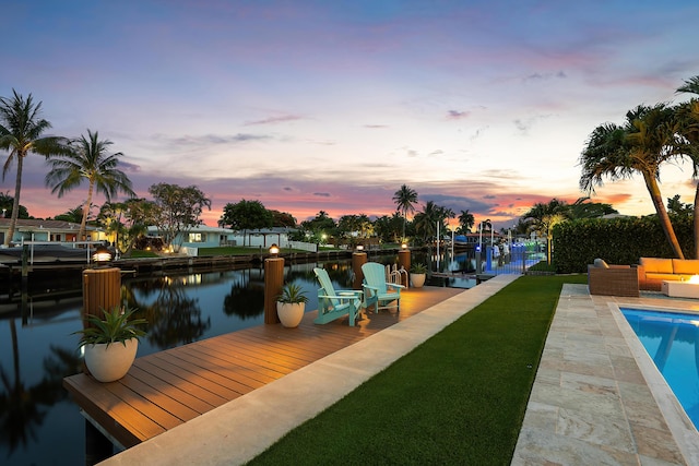 400 SE 5th Ter, Pompano Beach, FL 33060 - dock featuring a water view
