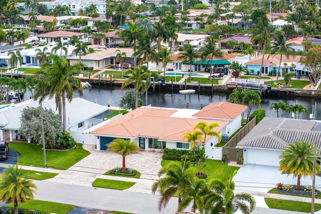 400 SE 5th Ter, Pompano Beach, FL 33060 - aerial perspective of suburban area with a large body of water