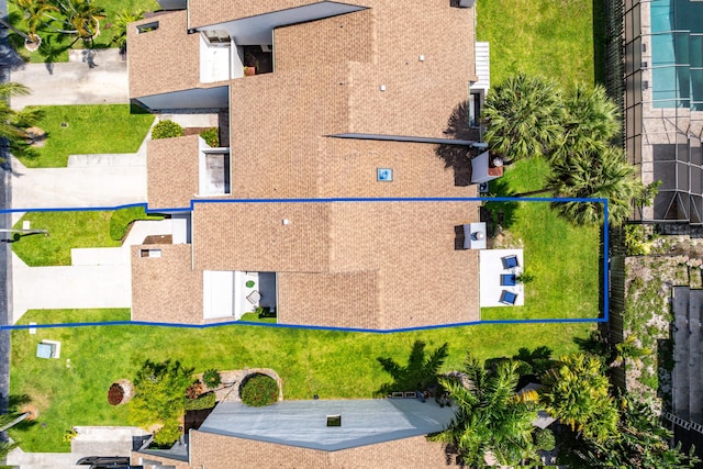 6734 Canary Palm Cir, Boca Raton, FL 33433 - view of subject property with property boundaries highlighted
