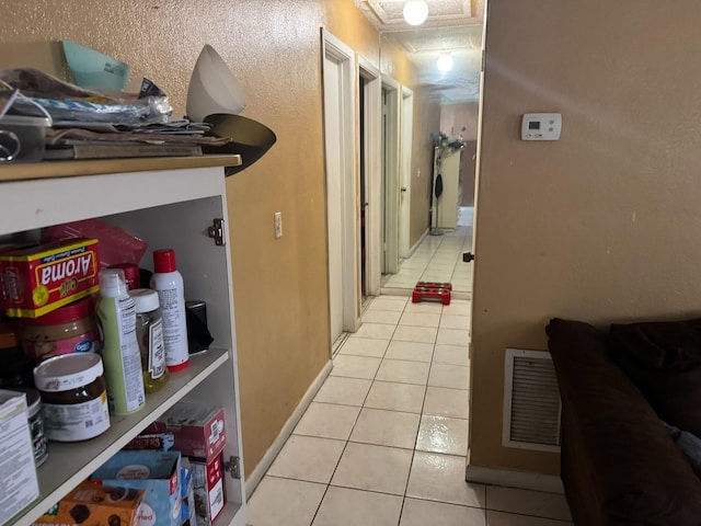 4601 Lake Ave, West Palm Beach, FL 33405 - hall featuring light tile patterned flooring