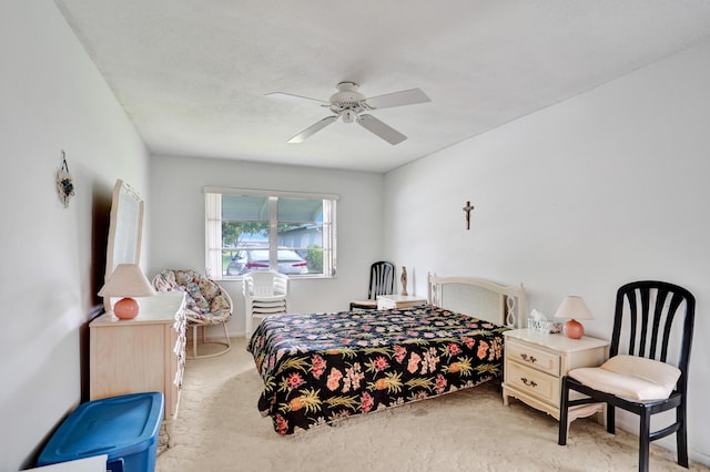 505 High Point Blvd N Unit A, Delray Beach, FL 33445 - bedroom with light carpet and ceiling fan