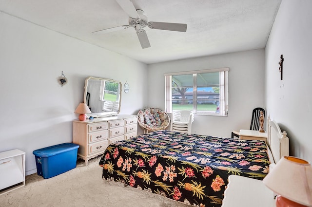 505 High Point Blvd N Unit A, Delray Beach, FL 33445 - carpeted bedroom featuring a ceiling fan