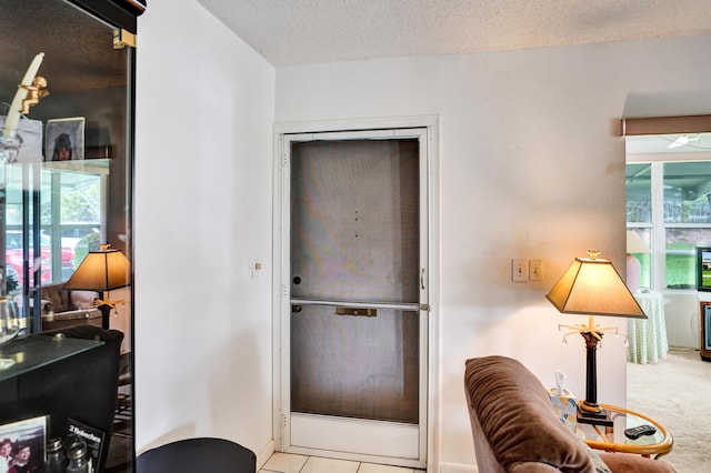 505 High Point Blvd N Unit A, Delray Beach, FL 33445 - interior space with healthy amount of natural light and a textured ceiling