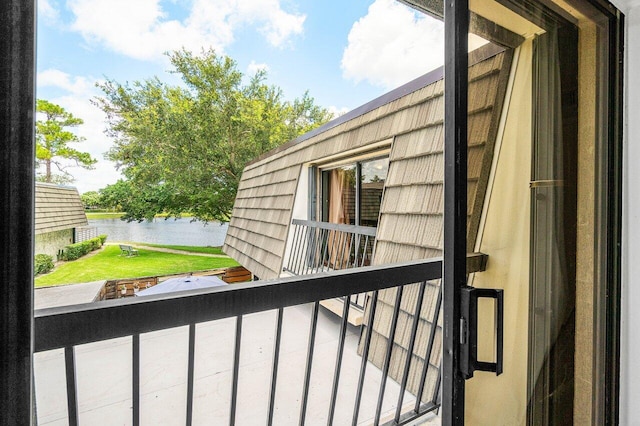 125 1st Ter, Palm Beach Gardens, FL 33418 - balcony featuring a water view