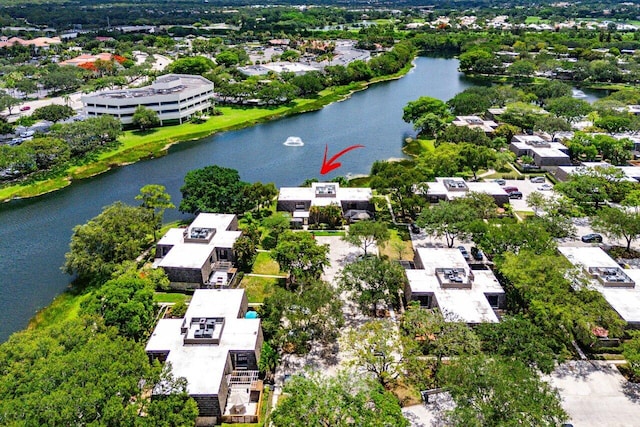 125 1st Ter, Palm Beach Gardens, FL 33418 - aerial view of residential area with a large body of water