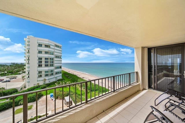 8750 S Ocean Dr Unit 731, Jensen Beach, FL 34957 - balcony with a water view