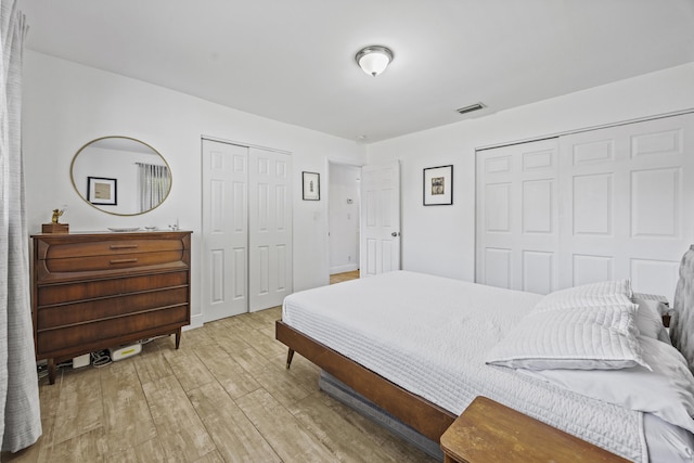 407 Riverside Dr, Palm Beach Gardens, FL 33410 - bedroom with light wood-type flooring