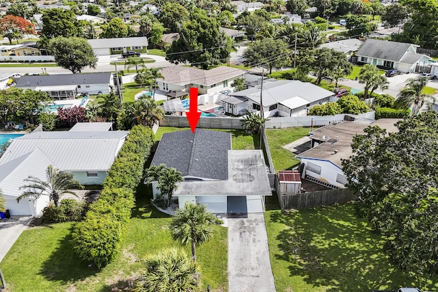 407 Riverside Dr, Palm Beach Gardens, FL 33410 - aerial perspective of suburban area