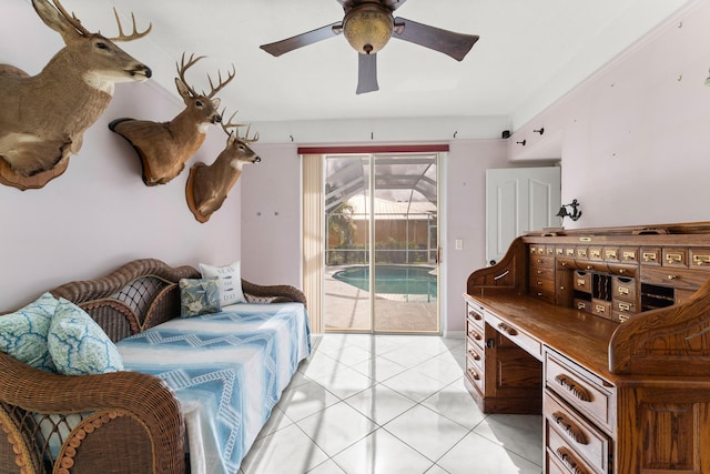165 SE Osprey Rdg, Port Saint Lucie, FL 34984 - living room with ceiling fan