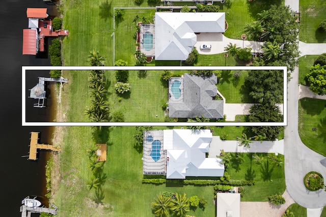 165 SE Osprey Rdg, Port Saint Lucie, FL 34984 - aerial view of property's location with property boundaries highlighted