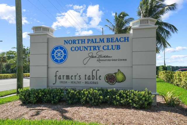 123 Lakeshore Dr Unit 1145, North Palm Beach, FL 33408 - view of community sign