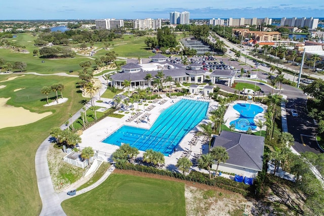 123 Lakeshore Dr Unit 1145, North Palm Beach, FL 33408 - view of urban area featuring a pool area and a local golf course
