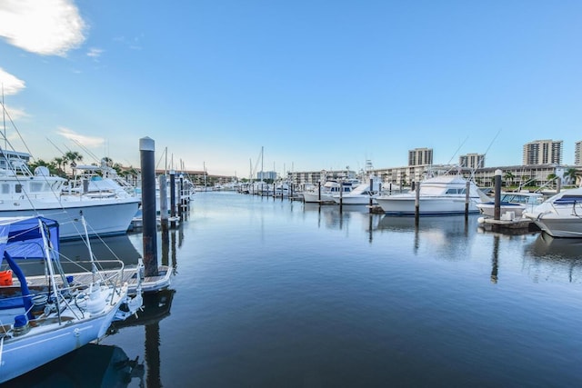 123 Lakeshore Dr Unit 1145, North Palm Beach, FL 33408 - dock featuring a water view and view of marina