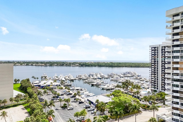 123 Lakeshore Dr Unit 1145, North Palm Beach, FL 33408 - water view featuring a marina