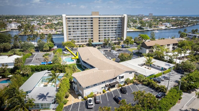 2501 N Ocean Blvd Unit 3, Pompano Beach, FL 33062 - aerial view of a nearby body of water and a pool