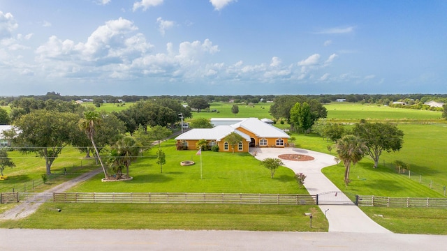 7611 SW 21st Pkwy, Okeechobee, FL 34974 - overview of rural landscape with agricultural land