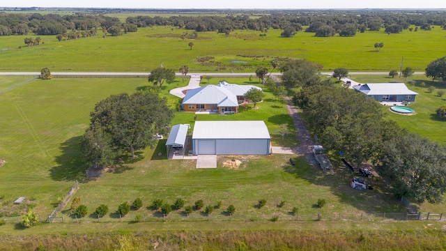 7611 SW 21st Pkwy, Okeechobee, FL 34974 - overview of rural landscape featuring a pastoral area
