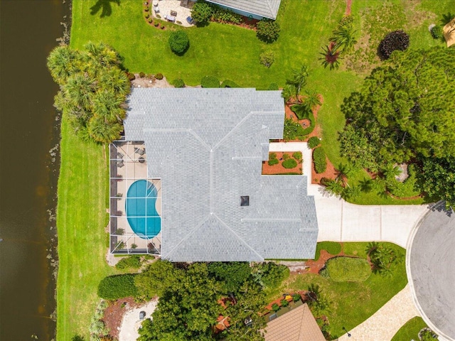 10312 Inverness Way, Port Saint Lucie, FL 34986 - bird's eye view of a pool
