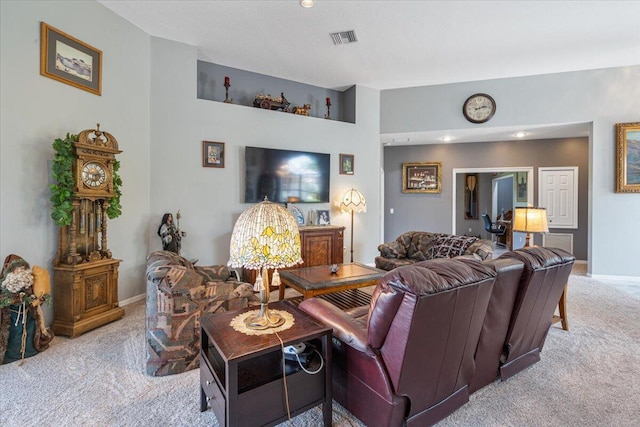 10312 Inverness Way, Port Saint Lucie, FL 34986 - living room with carpet flooring and baseboards