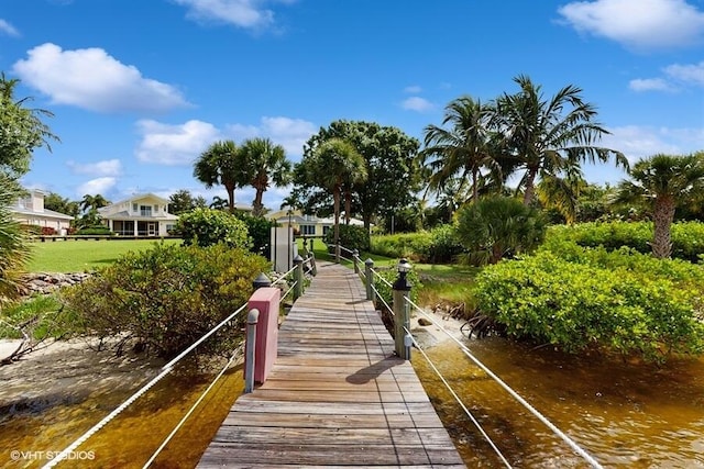 2127 NW Tilia Trl, Stuart, FL 34994 - view of dock