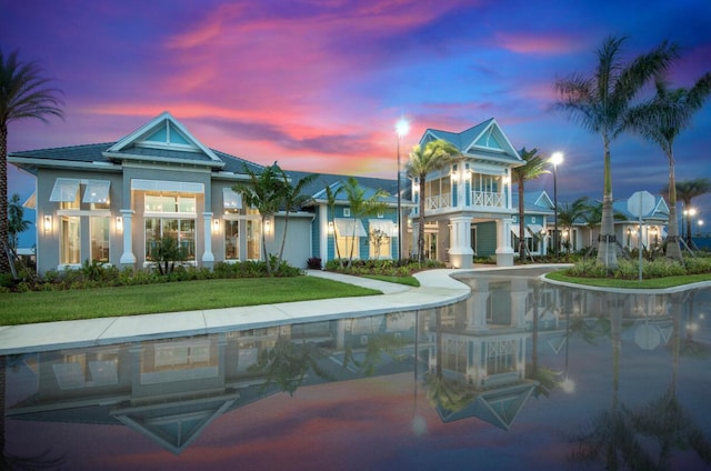 12755 SW Cattleya Ln Unit 224, Port Saint Lucie, FL 34987 - view of property at dusk