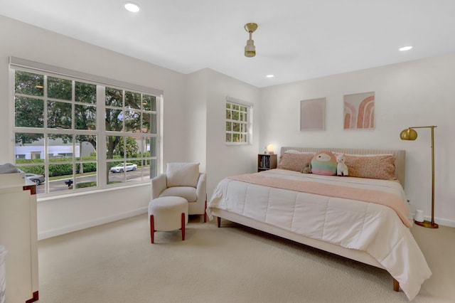 4220 NW 58th Ln, Boca Raton, FL 33496 - carpeted bedroom with recessed lighting