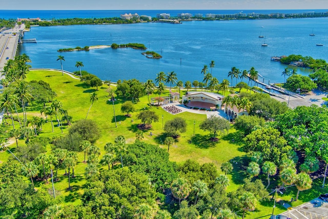 404 S M St Unit 1, Lake Worth Beach, FL 33460 - drone / aerial view of a large body of water