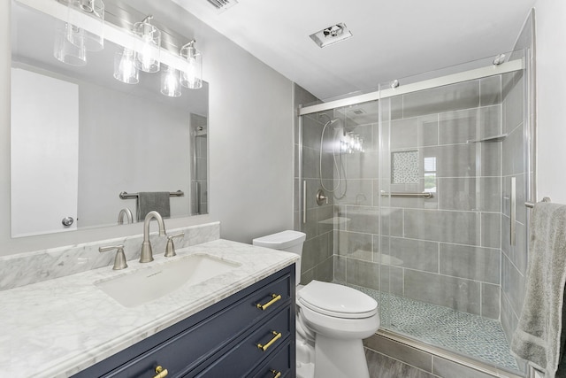 118 Lake Constance Dr Unit 118, West Palm Beach, FL 33411 - bathroom with vanity and a stall shower