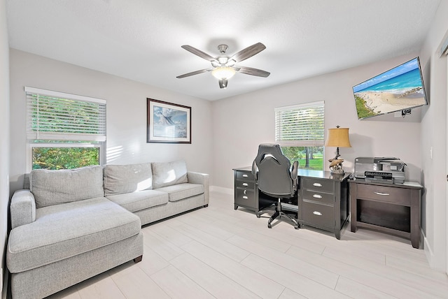 19960 Earlwood Dr, Jupiter, FL 33458 - office space featuring a ceiling fan