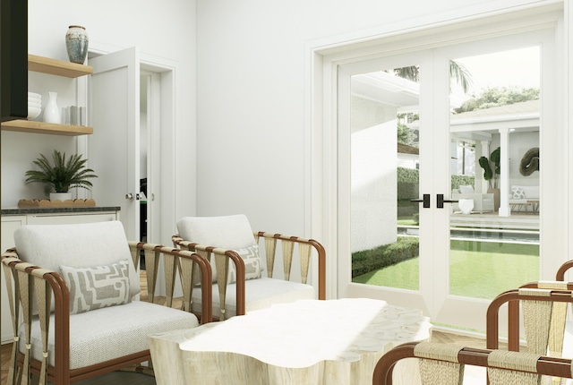 227 Greymon Dr, West Palm Beach, FL 33405 - living area featuring wood finished floors