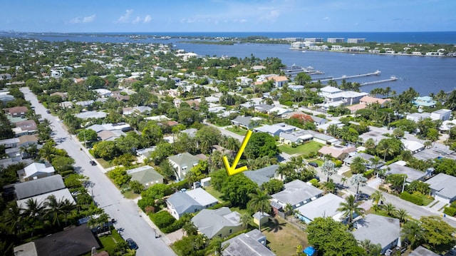 1630 N Ocean Breeze, Lake Worth Beach, FL 33460 - aerial view of residential area with a large body of water
