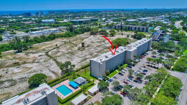 5500 NW 2nd Ave Three, Unit Three, Boca Raton, FL 33487 - aerial overview of property's location with nearby urban area
