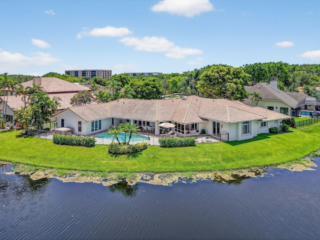3765 Canterbury Ct, Boca Raton, FL 33434 - view from above of property featuring a nearby body of water