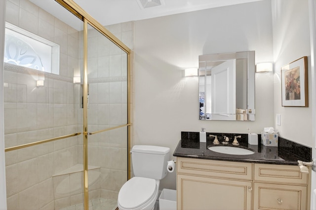 3765 Canterbury Ct, Boca Raton, FL 33434 - bathroom with vanity and a stall shower