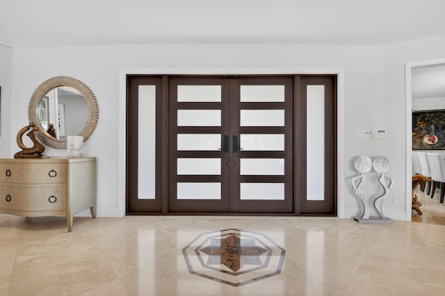 3765 Canterbury Ct, Boca Raton, FL 33434 - entryway featuring baseboards