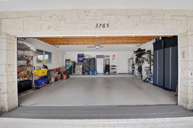 3765 Canterbury Ct, Boca Raton, FL 33434 - garage with water heater