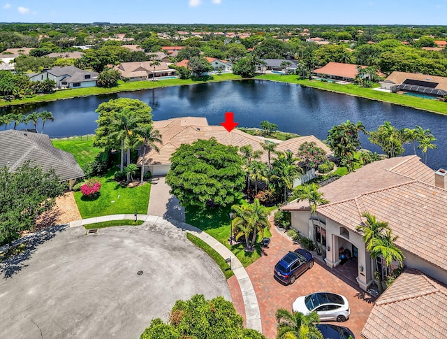 3765 Canterbury Ct, Boca Raton, FL 33434 - aerial view of residential area featuring a large body of water
