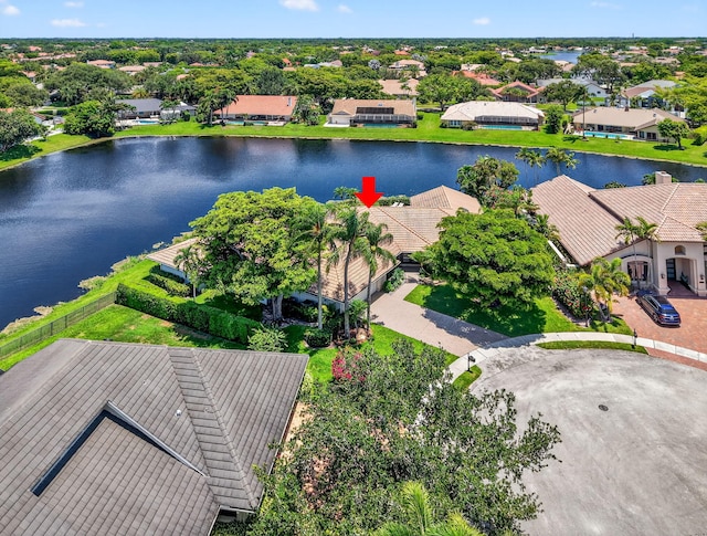3765 Canterbury Ct, Boca Raton, FL 33434 - aerial view of residential area featuring a nearby body of water