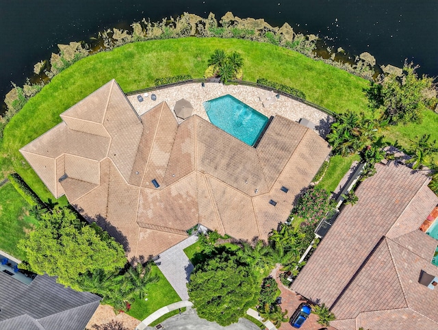 3765 Canterbury Ct, Boca Raton, FL 33434 - aerial view of property and surrounding area with a pool area