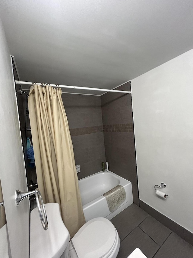 3099 NW 48th Ave Unit 163, Lauderdale Lakes, FL 33313 - full bathroom with shower / bath combo and tile patterned floors