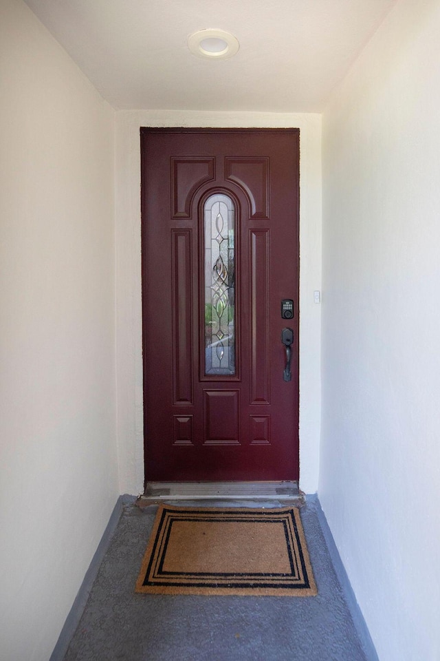 157 Capri D, Delray Beach, FL 33484 - entrance to property with stucco siding